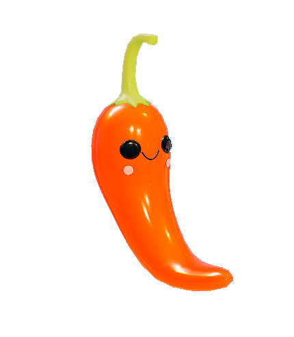 Bluepy, the main character in Poly Ego